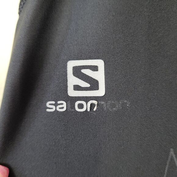 Salmon Womens Black Long Intensity Tight Skinny Leg Compression Size M - Picture 8 of 12